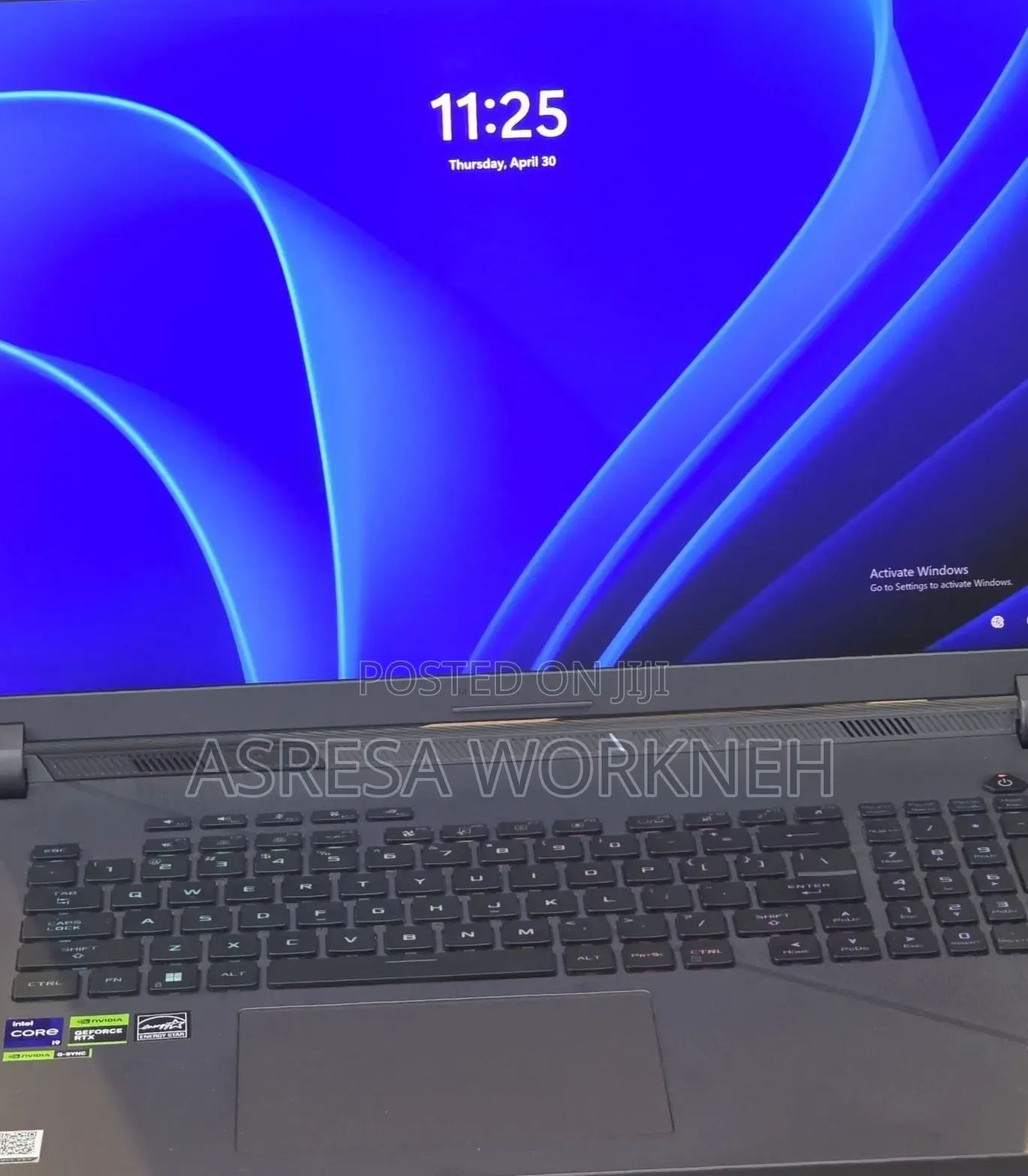 New Laptop Asus ROG Strix G18 16GB Intel Core i9 SSD 1T