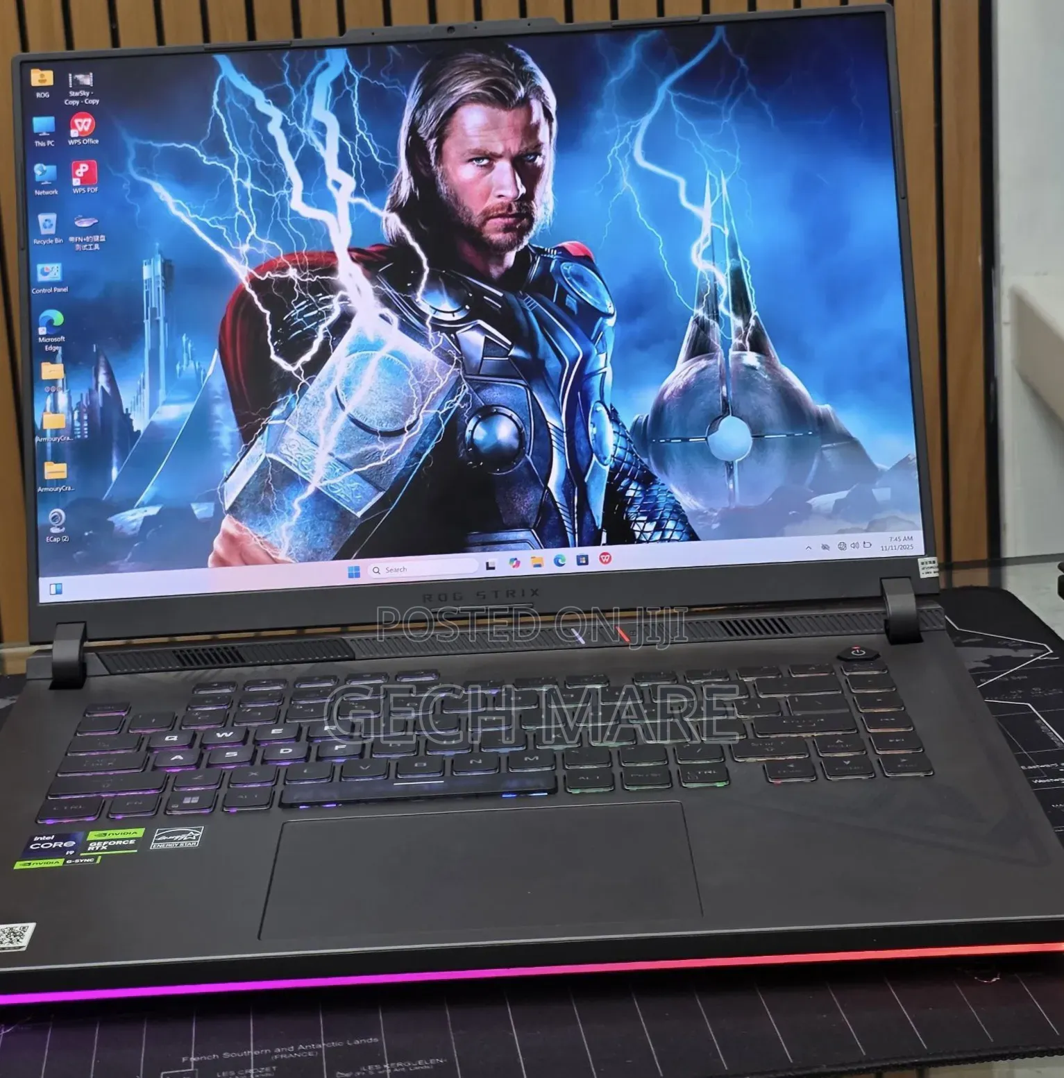New Laptop Asus ROG Strix G16 G614 16GB Intel Core i9 SSD 1T