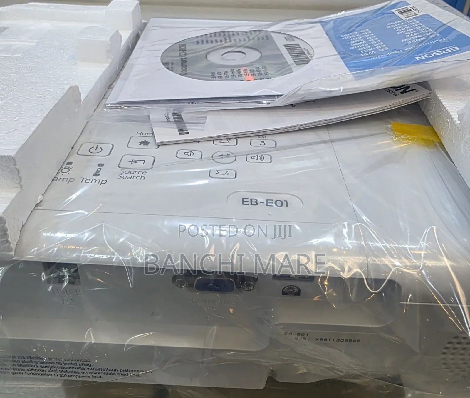 Epson Projector BRAND NEW With Cartoon Model Name: EB-E01 Hard