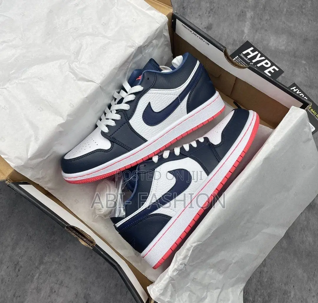 Jordan 1 Low Obsidian Ember Glow Men | New Arrival | Sizes 40-44