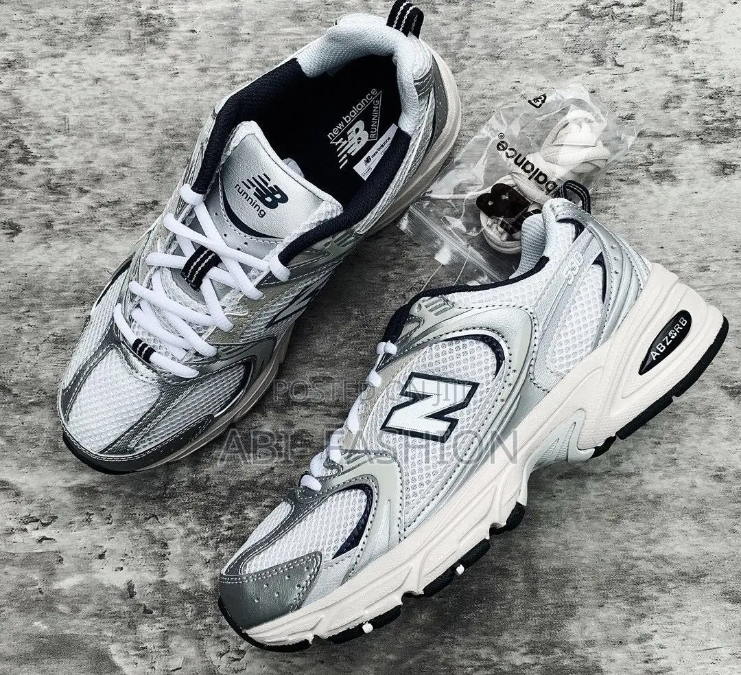 New Balance Mens Grey X White | New Arrival | Sizes 36, 37, 38, 39