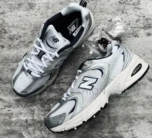 New Balance Mens Grey X White | New Arrival | Sizes 36, 37, 38, 39