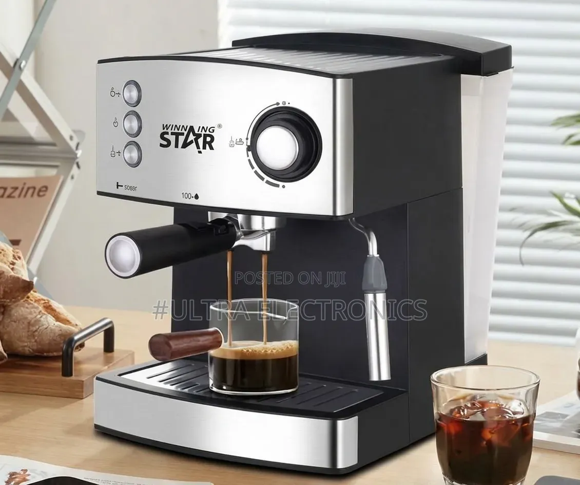 Winning Star Espresso Machine – St-9702 
 Enjoy Café-Style