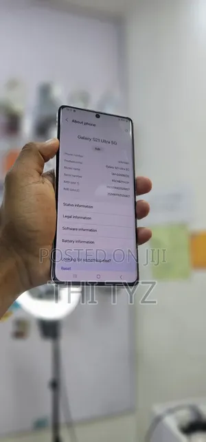 New Samsung Galaxy S21 Ultra 5G 256 GB Black