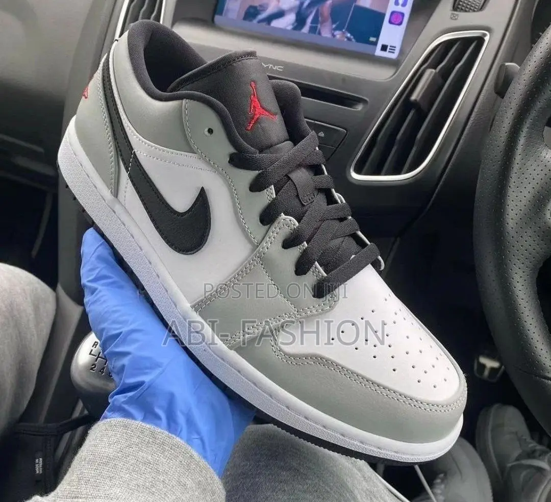 Nike Jordan 1 Low Light Smoke Grey Men | New Arrival | Sizes 40–44
