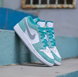 Nike Jordan 1 Low New Emerald Men | New Arrival | Sizes 40, 41, 42, 43