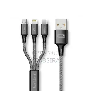 One Cable, Three Connectors