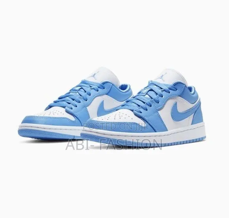 Nike Jordan 1 Low University Blue UNC Men | New Arrival | Sizes 40–44