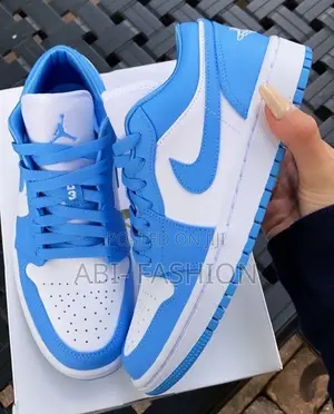 Nike Jordan 1 Low University Blue UNC Men | New Arrival | Sizes 40–44