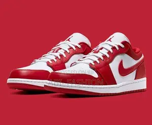 Nike Jordan 1 Low Gym Red White Men | New Arrival | Sizes 40–44