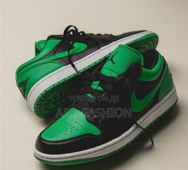 Nike Jordan 1 Low Lucky Green Men | New Arrival | Sizes 40, 41, 42, 43