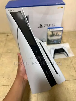 Iconic Ps5 Slim Disk Version Beter for Palying Gta Fc and Other Games