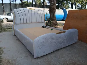 Modern Upholstered Bed Frame – Elegant Design