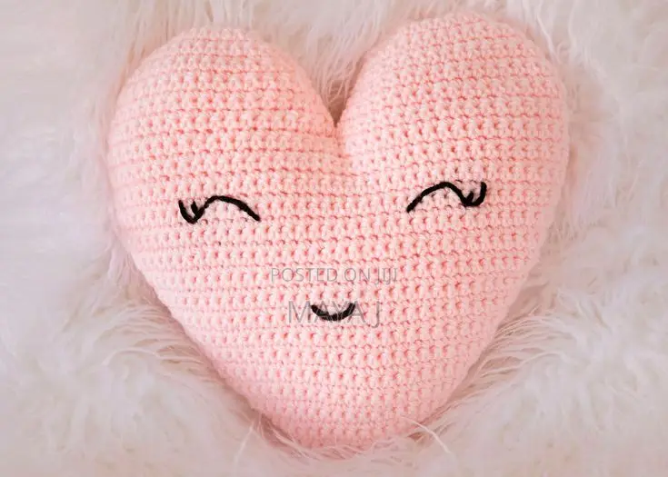 Heart Pillow Hand Made