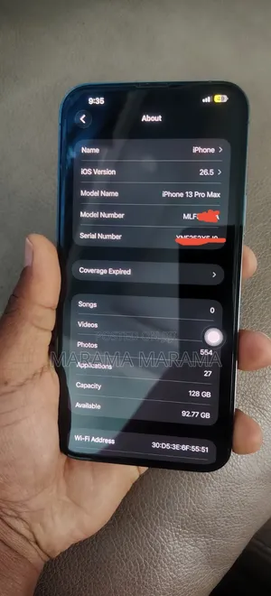 Apple iPhone 13 Pro Max 128 GB Blue