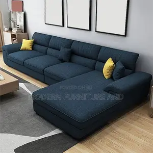 Modern Luxury L-Shaped Sofa – Stylish Living Room Corner Couch