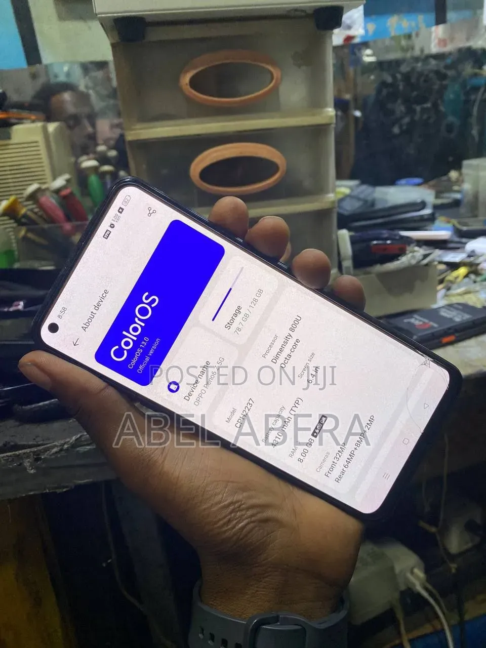 Oppo Reno6 128 GB Black