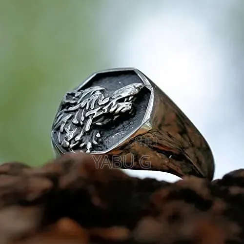 Wolf Design Stainless Stell Ring