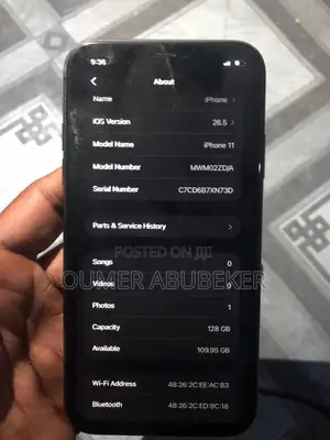 Apple iPhone 11 128 GB Black