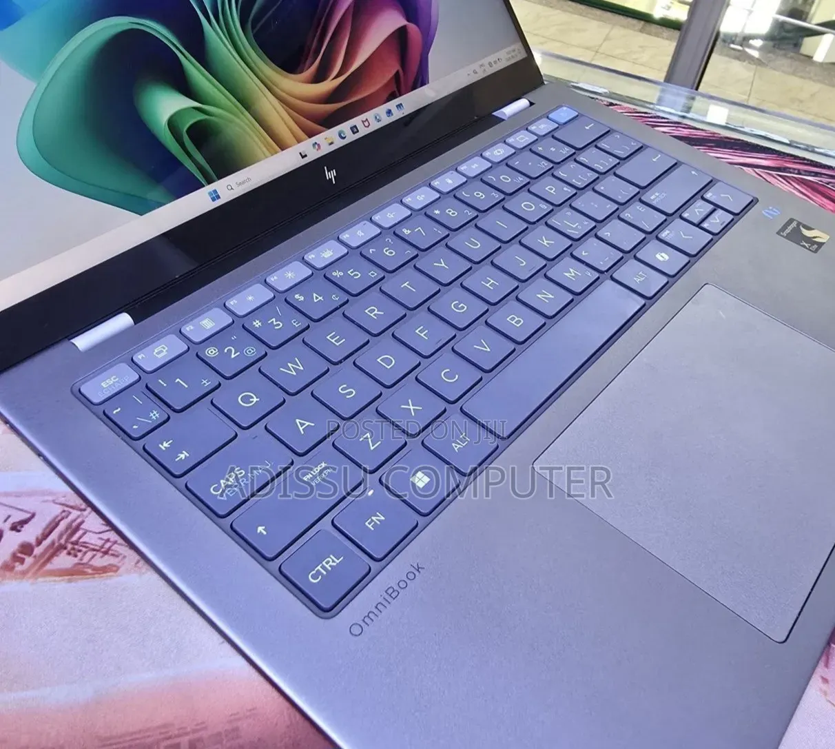 New Laptop HP OmniBook X Flip 14" 16GB Intel Core Ultra 7 SSD 512GB