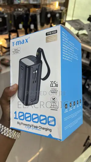 T-Max 100000mAh Power Bank 22.5W Fast Charge