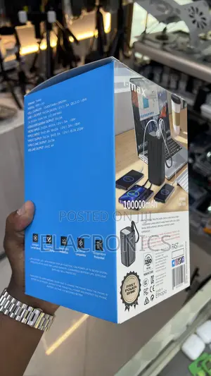 T-Max 100000mAh Power Bank 22.5W Fast Charge