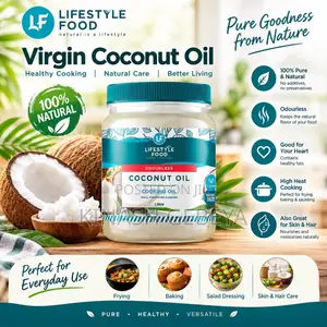 Lifestyle Food Odourless Coconut Oil (1 Liter)