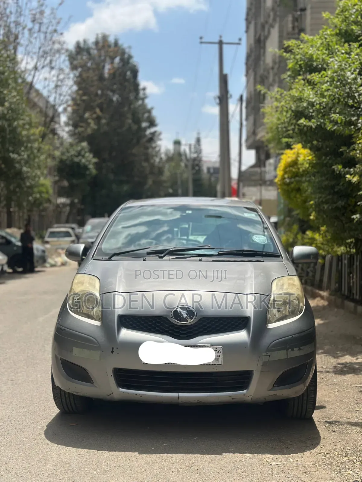 Toyota Yaris 2010 Gray