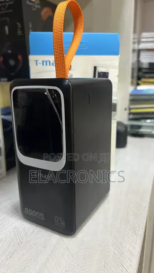 T-Max 80000mAh Power Bank 22.5W Fast Charge
