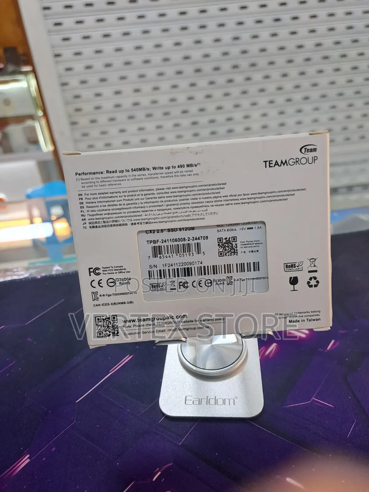 Teamgroup Cx2 512gb SSD