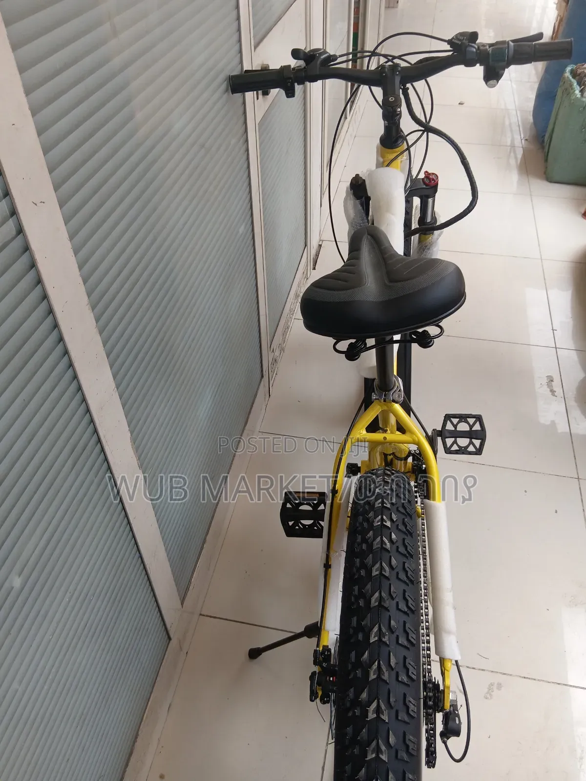  26" Fat-Tyre Electric Bike! 
 ባለ ወፍራም ጎማ የኤሌክትሪክ ሳይክል