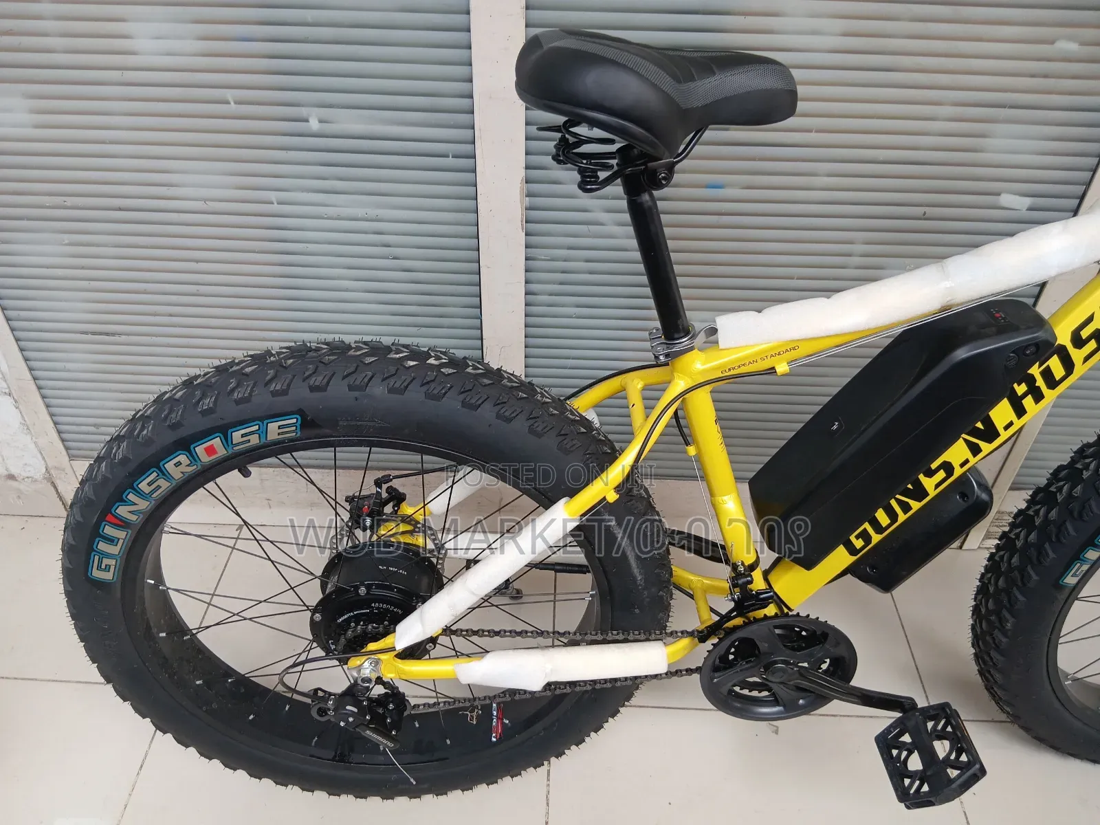  26" Fat-Tyre Electric Bike! 
 ባለ ወፍራም ጎማ የኤሌክትሪክ ሳይክል