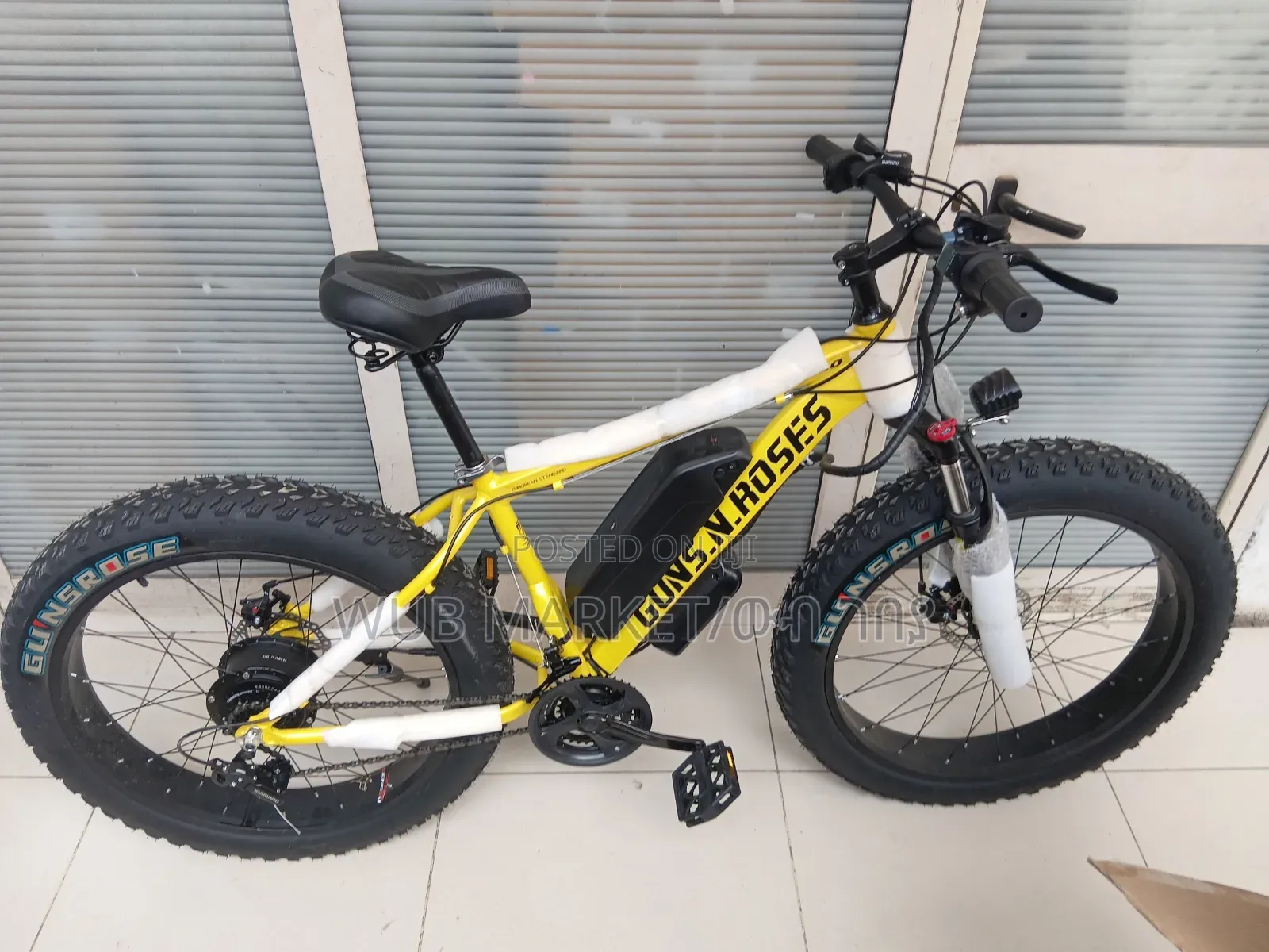  26" Fat-Tyre Electric Bike! 
 ባለ ወፍራም ጎማ የኤሌክትሪክ ሳይክል