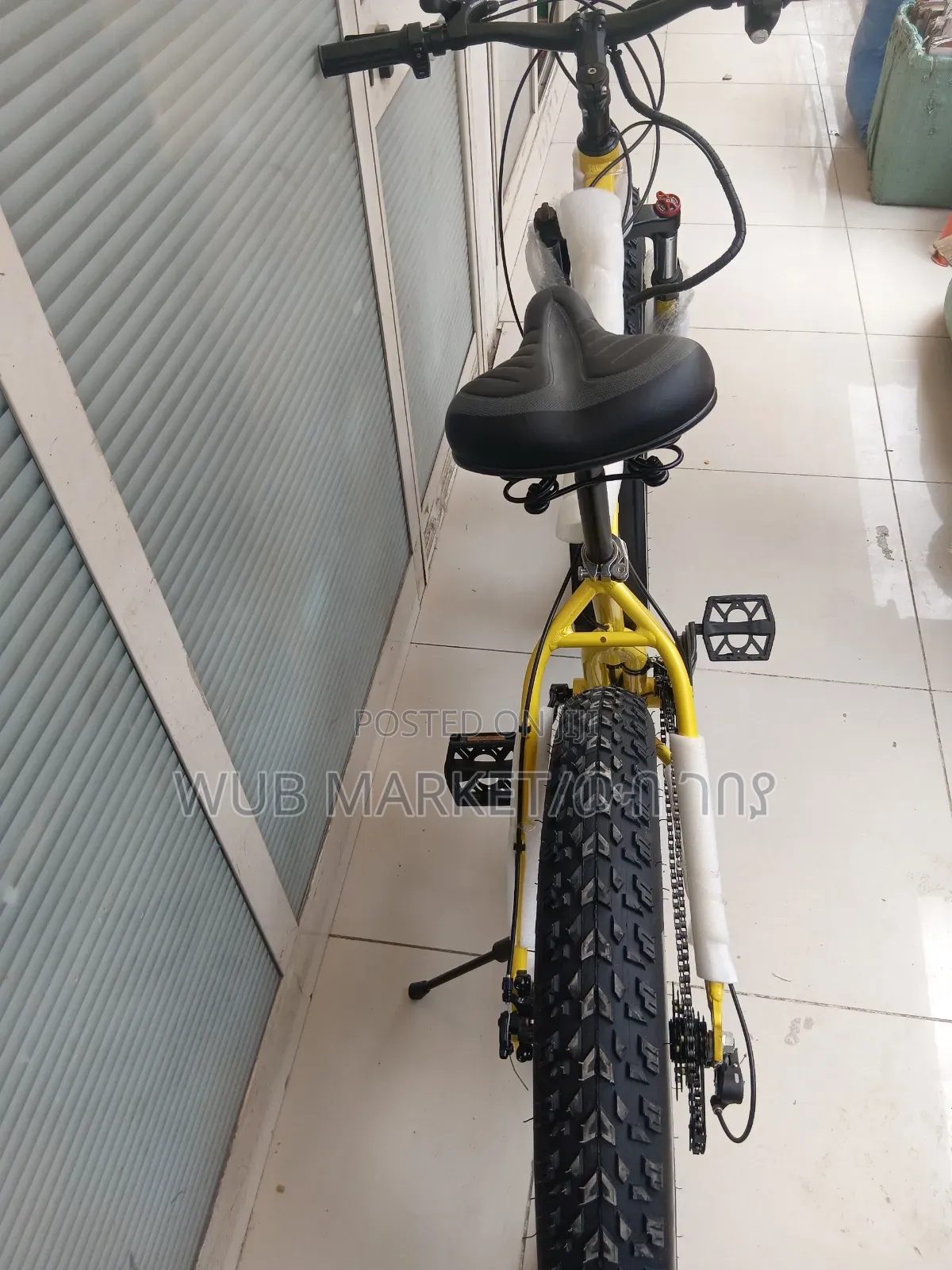  26" Fat-Tyre Electric Bike! 
 ባለ ወፍራም ጎማ የኤሌክትሪክ ሳይክል