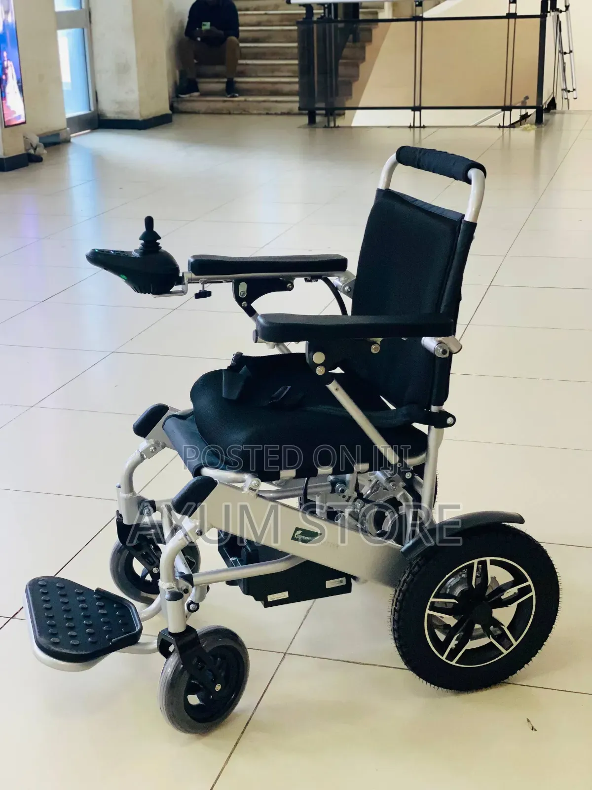Long-Range Mobility Wheelchair — ለረጅም ርቀት ጉዞ የሚሆን ዊልቸር