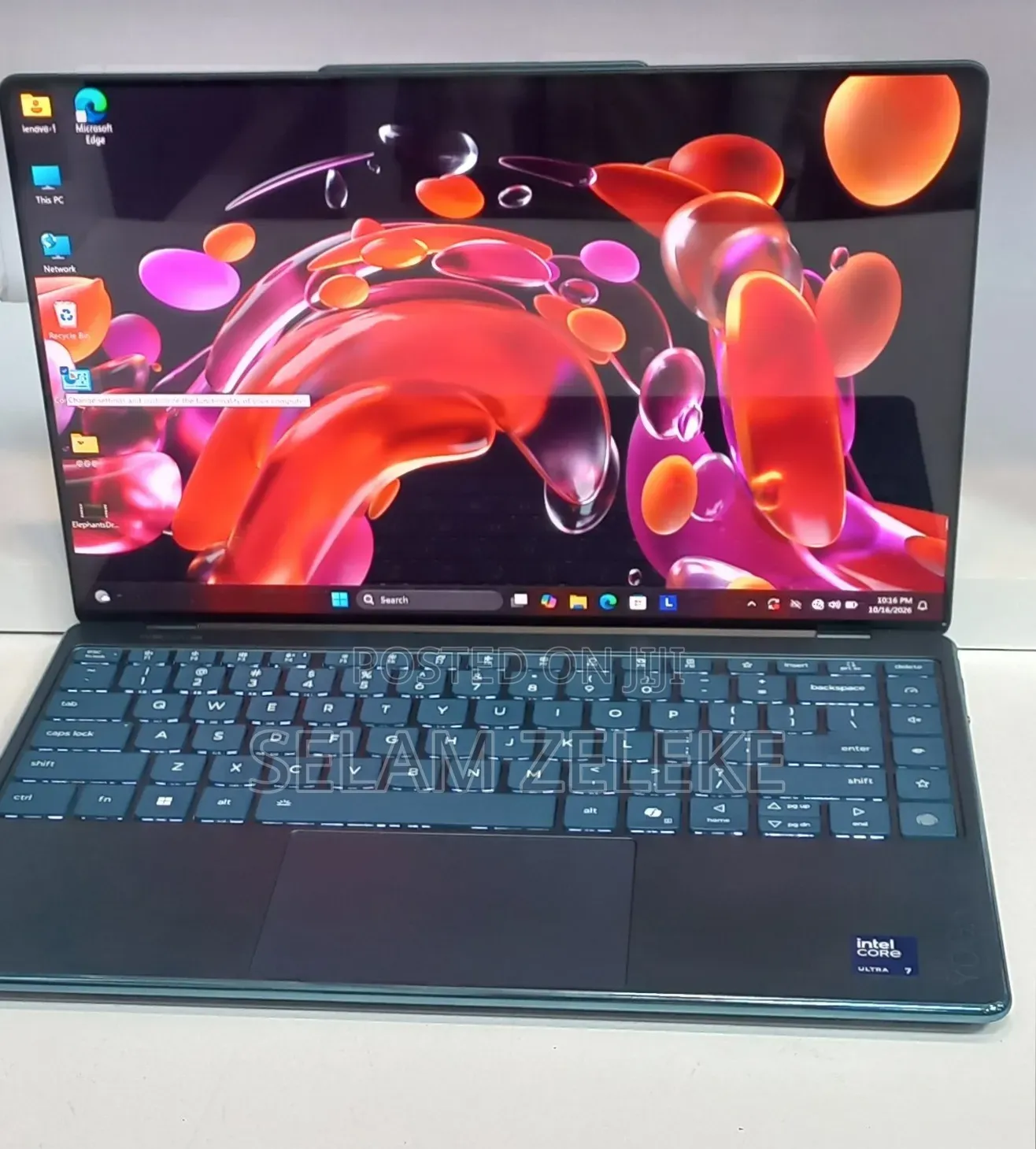 New Laptop Lenovo 16GB Intel Core Ultra 7 SSD 512GB