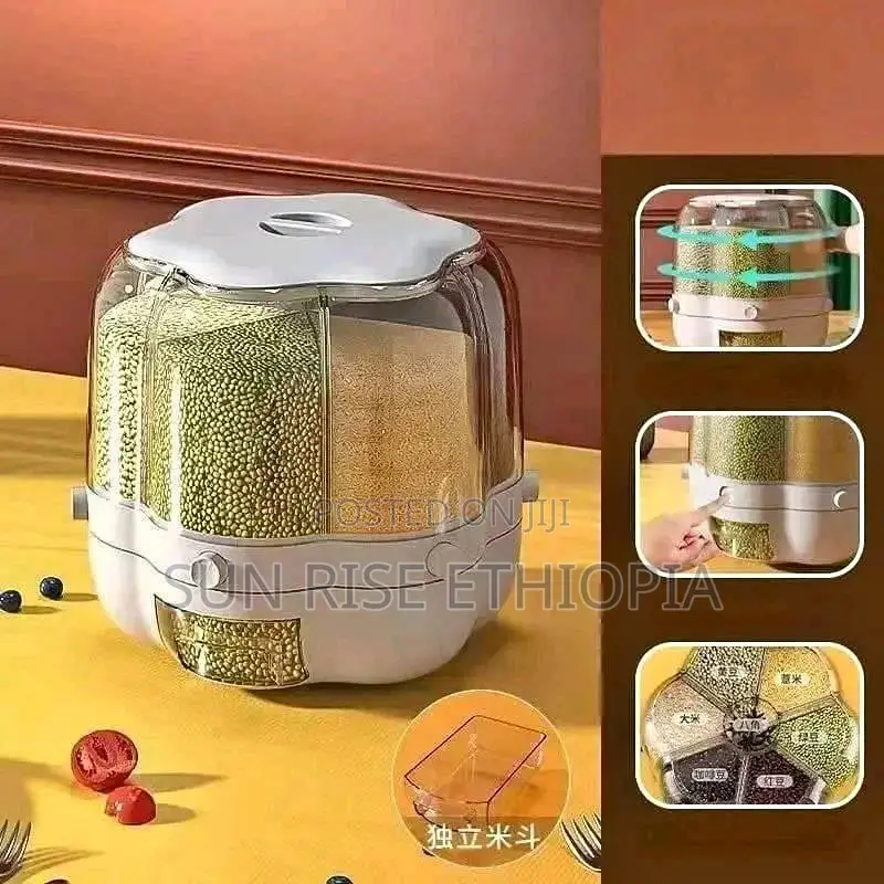 360° Rotating Grain Storage 360° የሚሽከረከር የጥራጥሬ ማስቀመጫ