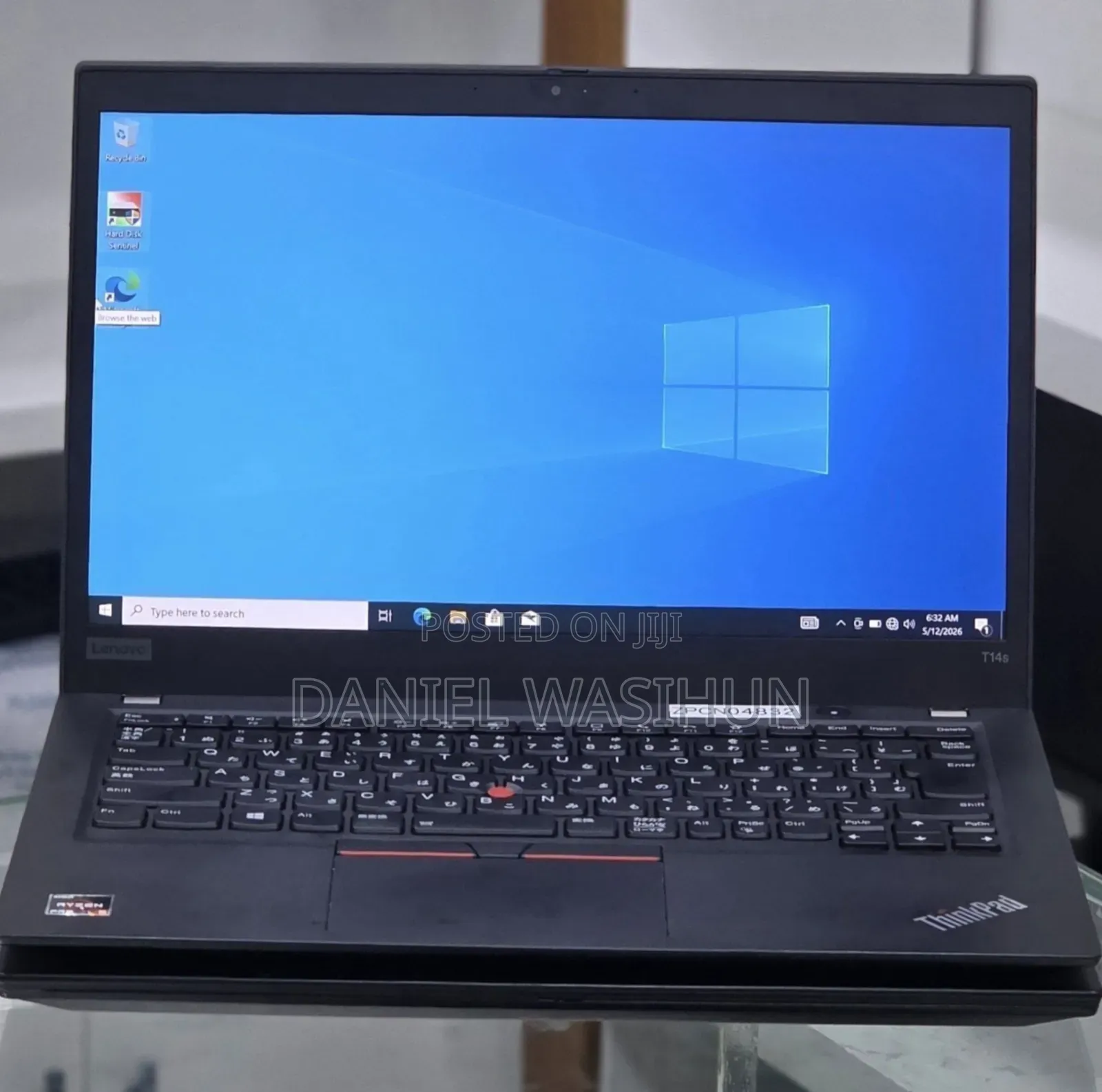 New Laptop Lenovo ThinkPad T14 G1 16GB Intel Core i7 SSD 512GB