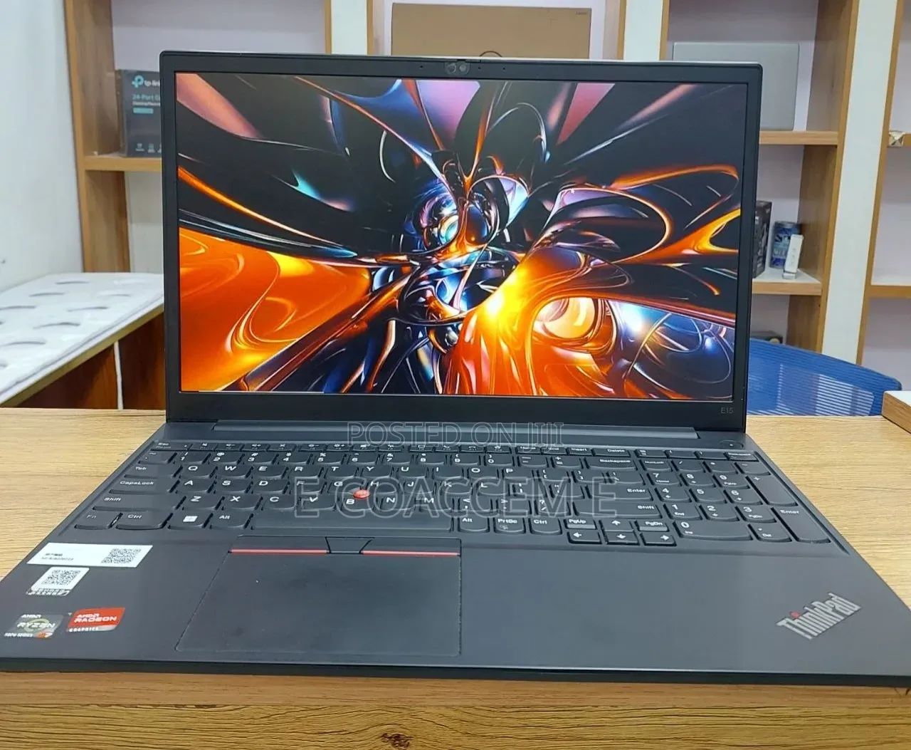 New Laptop Lenovo ThinkPad E15 16GB AMD Ryzen 7 SSD 512GB