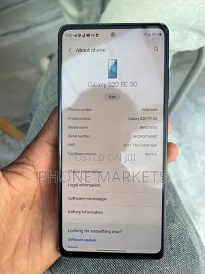 Samsung Galaxy S20 FE 5G 128 GB Black