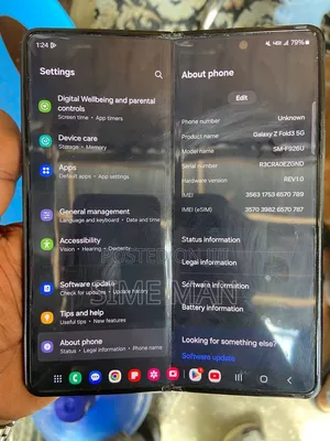 Samsung Galaxy Z Fold 3 512 GB Black
