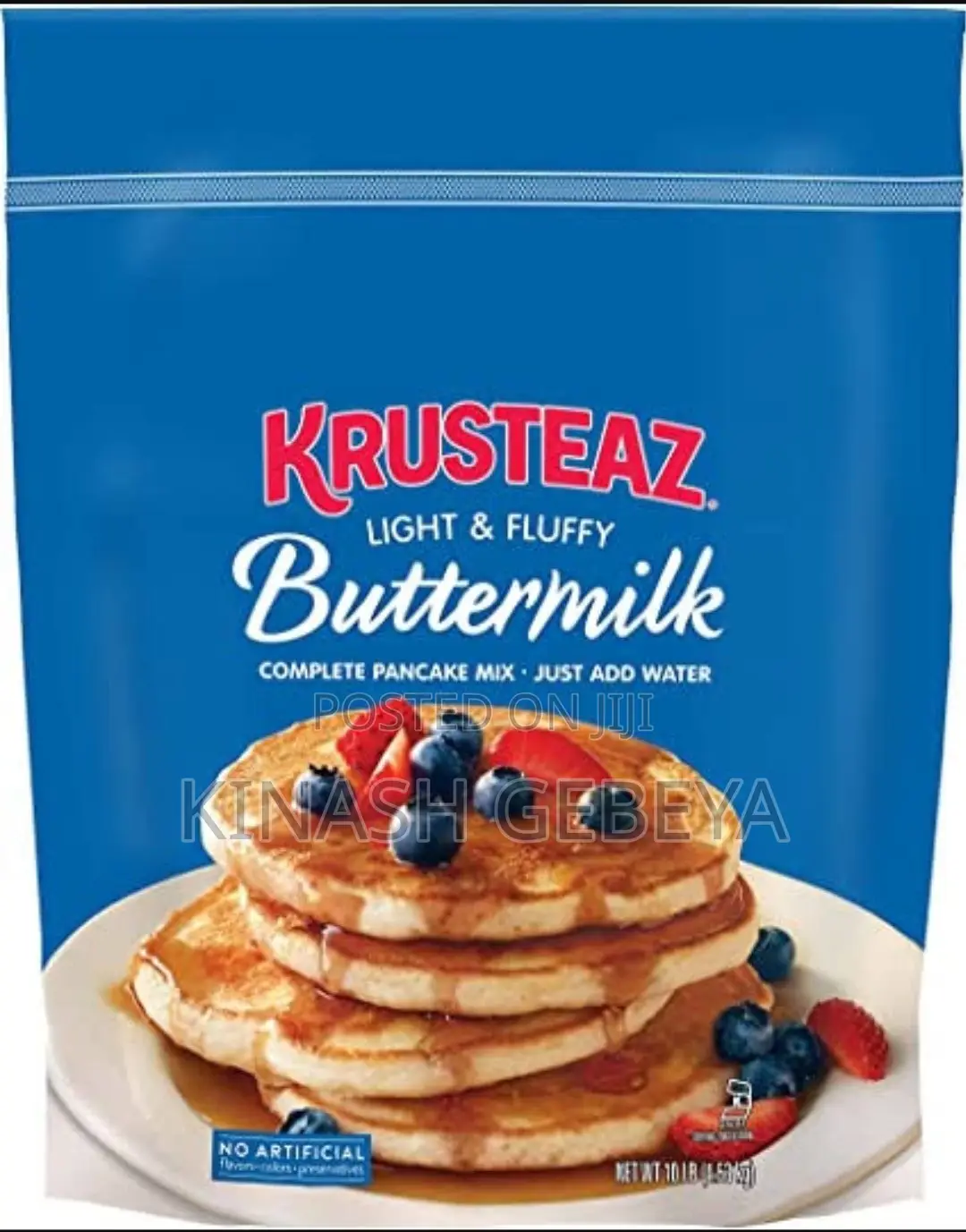 Krusteaz Complete Buttermilk Pancake & Waffle Mix (4.53 Kg)
