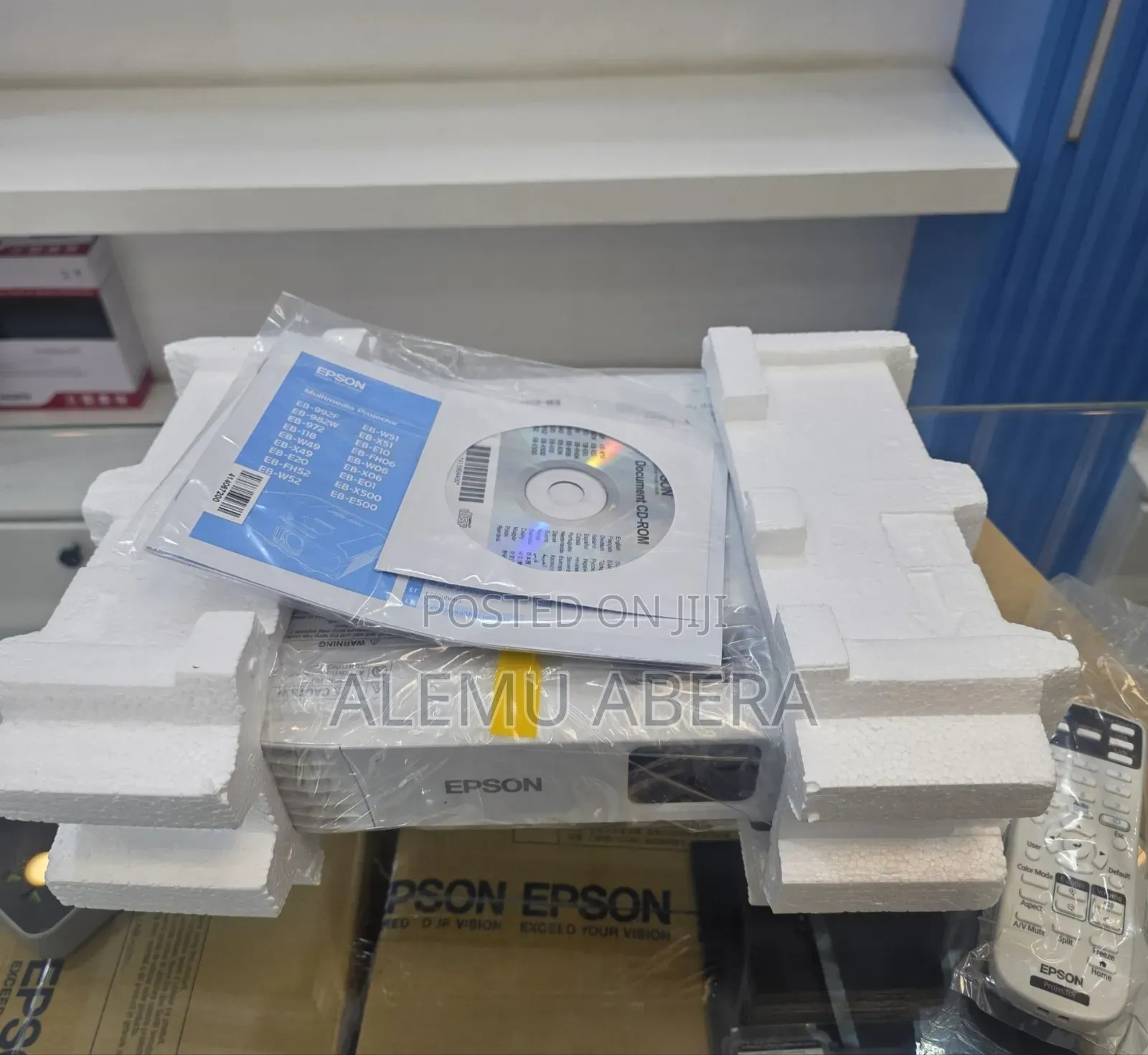 Epson Projector BRAND NEW With Cartoon Model Name: