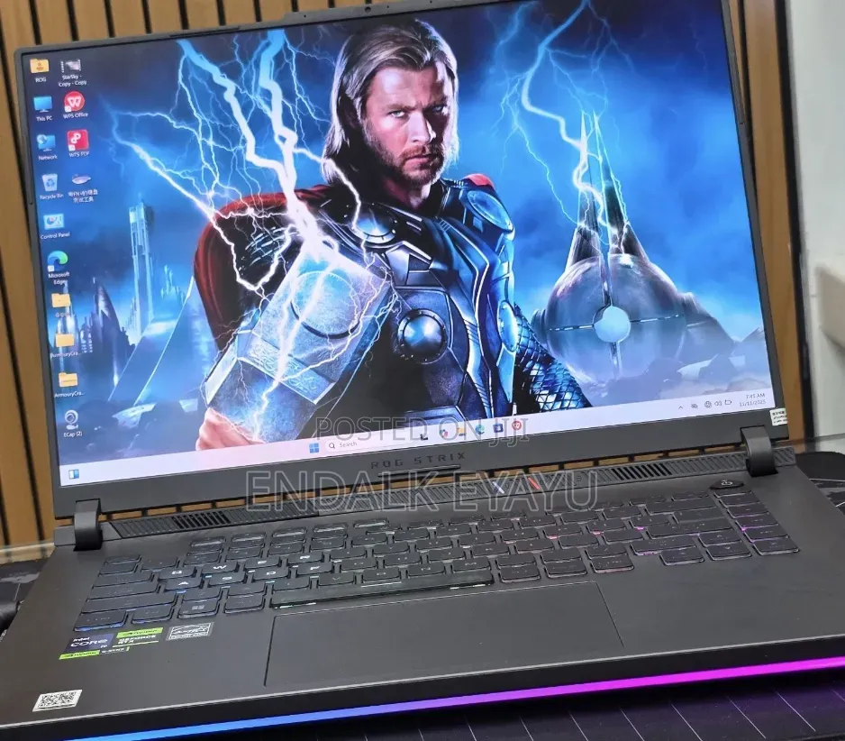 New Laptop Asus ROG Strix G16 G614 16GB Intel Core i9 SSD 1T