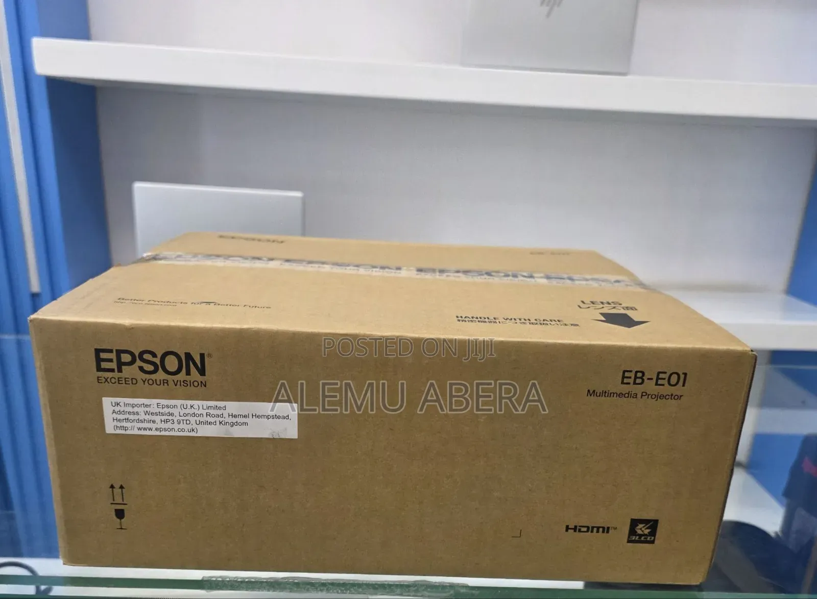 Epson Projector BRAND NEW With Cartoon Model Name: