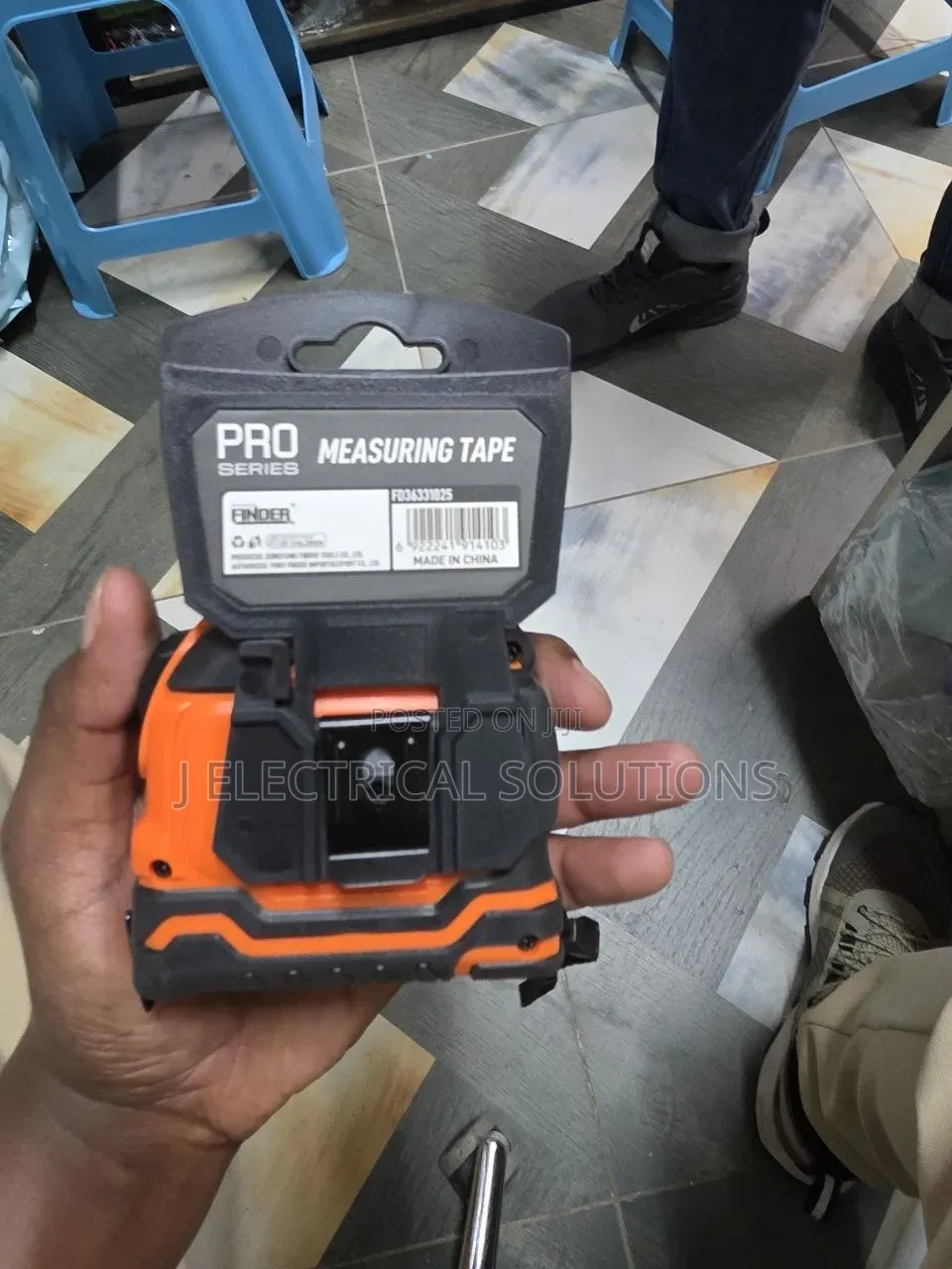 Original FINDER Pro Series 10m (33ft) × 25mm Heavy Duty Measuring Tape