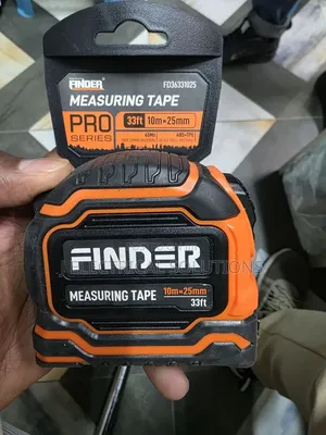 Original FINDER Pro Series 10m (33ft) × 25mm Heavy Duty Measuring Tape