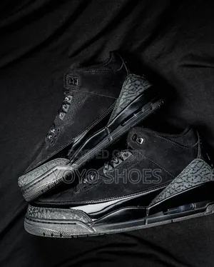 Air Jordan 3 Black Cat Women's Fashion Sneaker