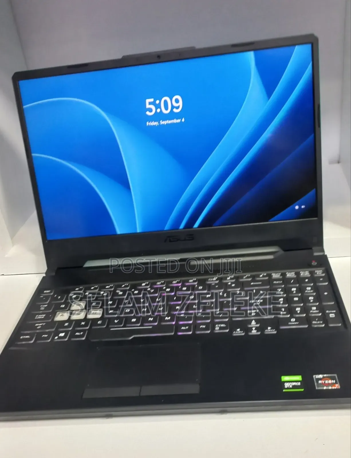 New Laptop Asus TUF Gaming A15 16GB AMD Ryzen 7 SSD 512GB