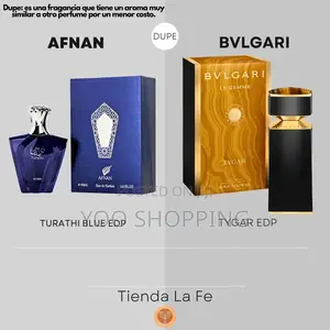 Afnan Turathi Blue(dupe Bvlgari Tygar)